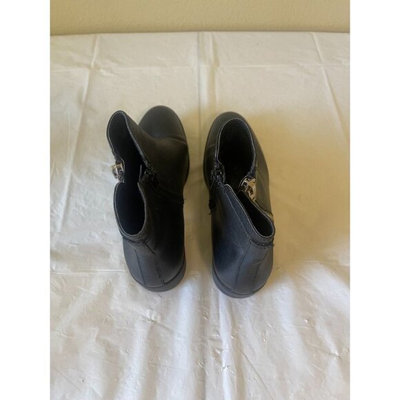 Woman's Boots Steve Madden leather Boot Size 8 zip "True" - Picture 3 of 16